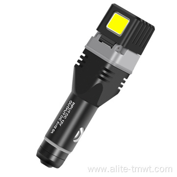 Magnet Safety Hammer Car Charging Flashlight